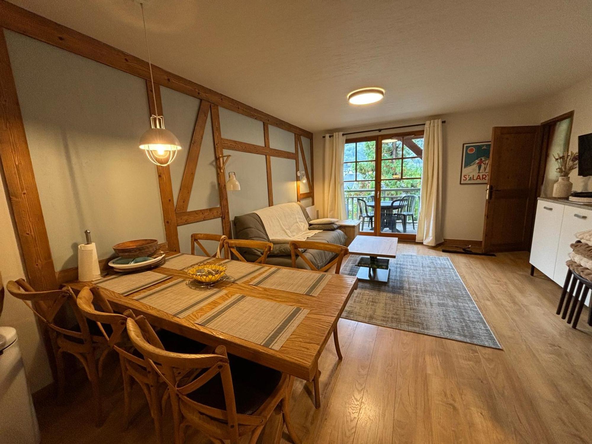 Apparts Au Coeur De St-Lary - Piscine Chauffee Et Sauna Saint-Lary-Soulan Zimmer foto